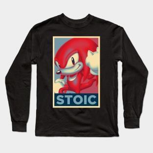 Knuckles - Stoic (v2) Long Sleeve T-Shirt